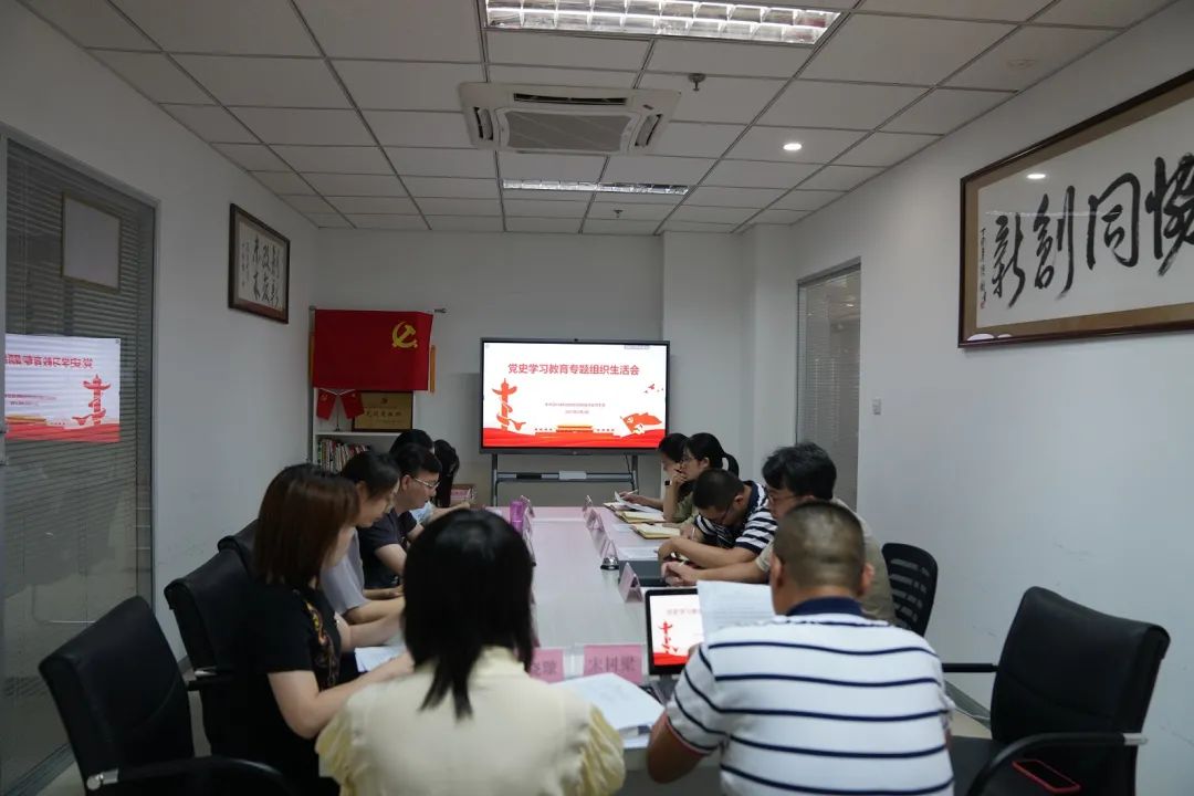 四川省科技协同创新促进会党支部召开党史学习教育专题组织生活会